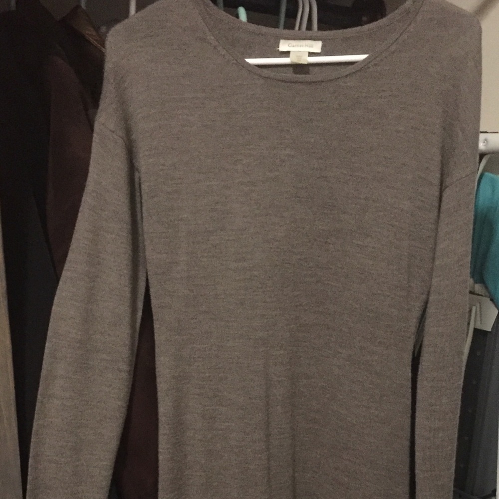 Merino wool sweater dress